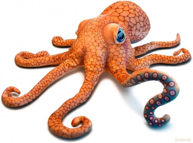 Gigantyczna pluszowa ośmiornica 150 cm Giant Octopus