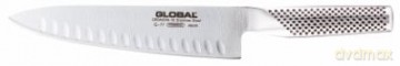 Global - Chef's Knife with Pointed Granton Edge - 20 cm
