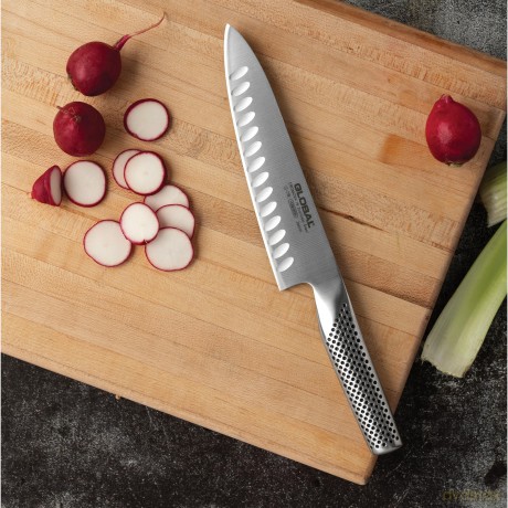 Global - Cooks Knife Fluted 20cm Blade (G-78)