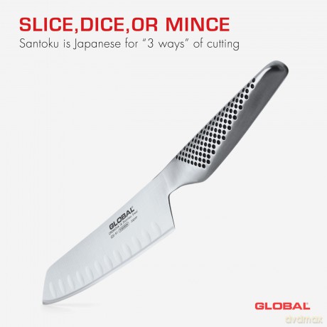 Global - GS-91 Fluted Vegetable Knife 14cm