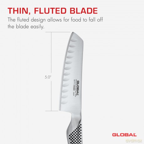 Global - GS-91 Fluted Vegetable Knife 14cm
