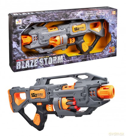 Gonher - Blaze Storm Battery Operated Soft Bullet Gun (42070)