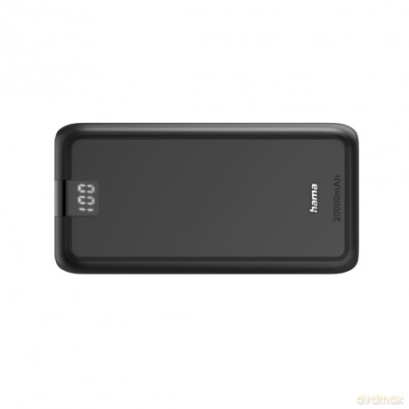 HAMA - Powerbank 20000mAh 2xUSB-A+1xUSB-C Anthracite