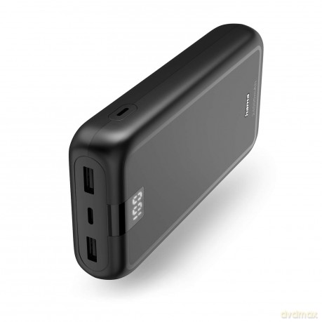 HAMA - Powerbank 24000mAh 2xUSB-A+1xUSB-C Anthracite