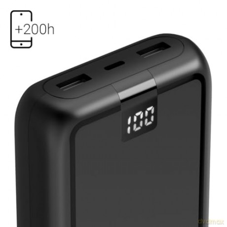 HAMA - Powerbank 24000mAh 2xUSB-A+1xUSB-C Anthracite