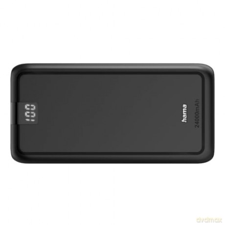 HAMA - Powerbank 24000mAh 2xUSB-A+1xUSB-C Anthracite