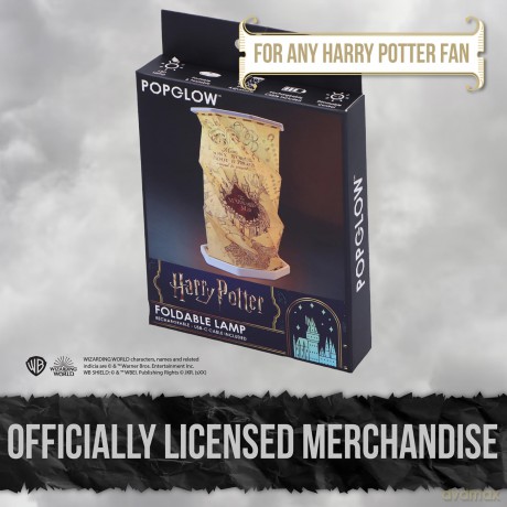 Harry Potter Marauders Map Lamp