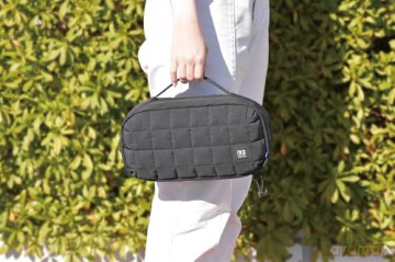 HORI - Puff Pouch - Black - Mid-size