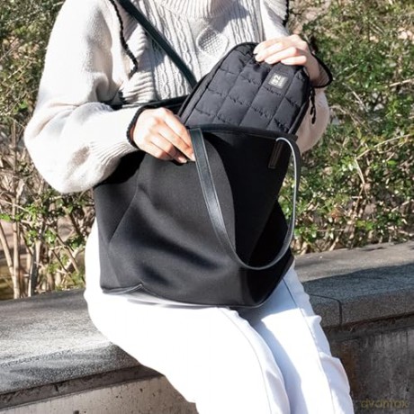 HORI - Puff Pouch - Black - Mid-size