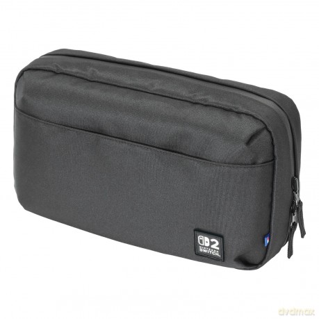 HORI - Reversible Travel Pouch - Black - Mid-size