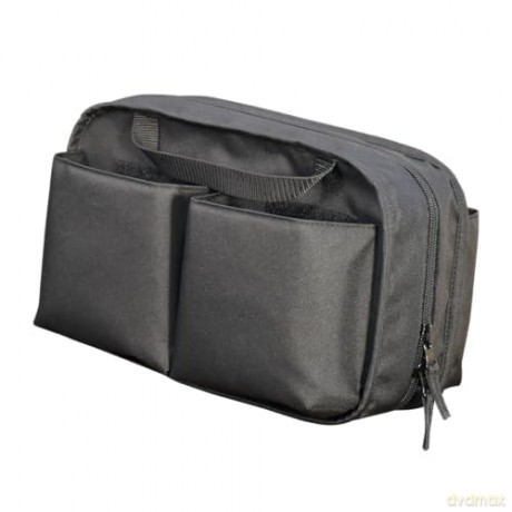 HORI - Reversible Travel Pouch - Black - Mid-size