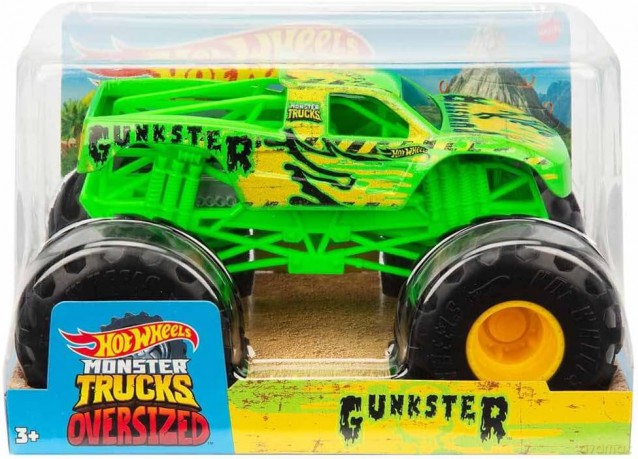 Hot Wheels - Monster Trucks 1:24 Die-Cast - Gunkster