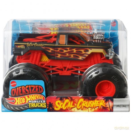 Hot Wheels - Monster Trucks 1:24 Die-Cast - Socal Crusher