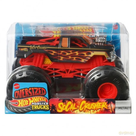 Hot Wheels - Monster Trucks 1:24 Die-Cast - Socal Crusher