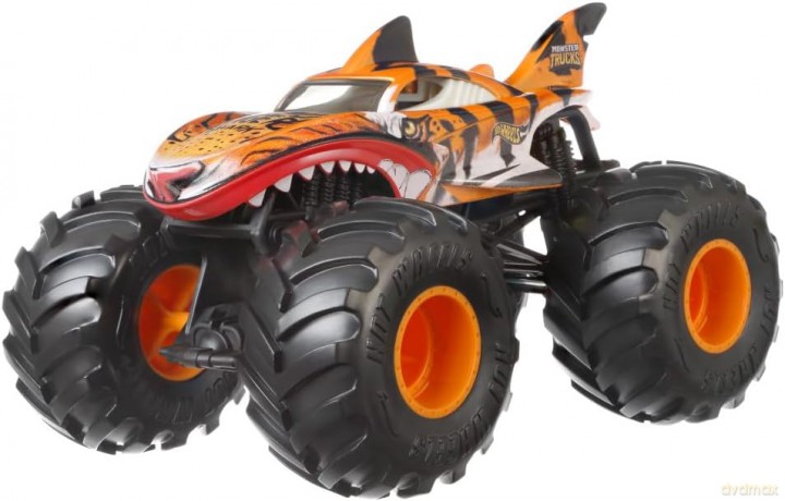 Hot Wheels - Monster Trucks 1:24 Die-Cast - Tiger Shark