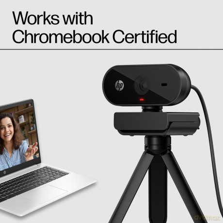 HP - 320 FHD Webcam, Black