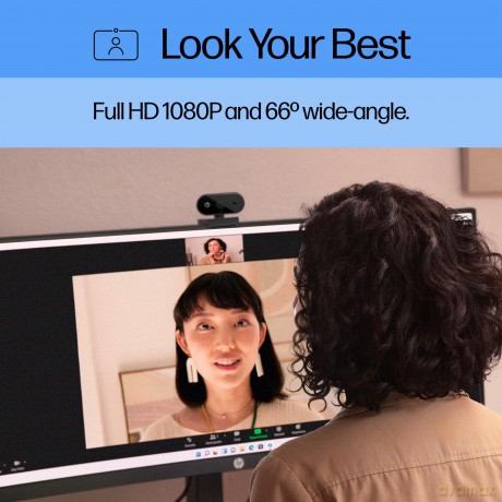 HP - 320 FHD Webcam, Black