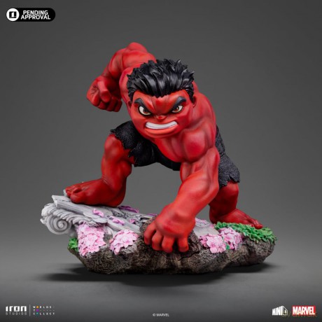 Iron Studios Captain America: Brave New World - Red Hulk Minico Figure