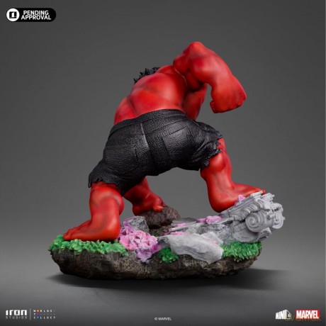 Iron Studios Captain America: Brave New World - Red Hulk Minico Figure