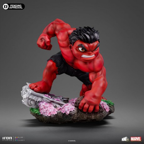 Iron Studios Captain America: Brave New World - Red Hulk Minico Figure