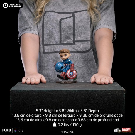 Iron Studios Infinity Saga - Captain America Minico Figure