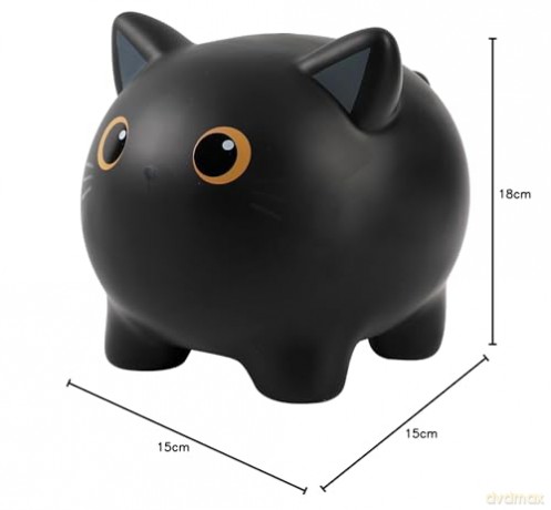 iTotal - Piggy Bank - Black Cat (XL2499)