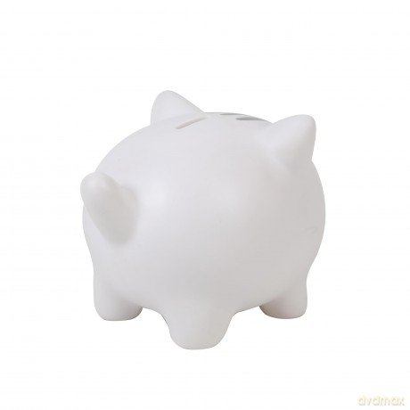 iTotal - Piggy Bank - White Cat (XL2497A)