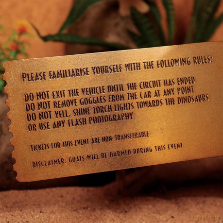 Jurassic Park Feeding Show Ticket