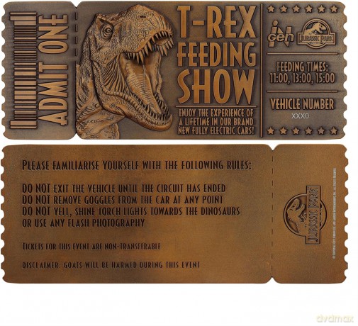 Jurassic Park Feeding Show Ticket
