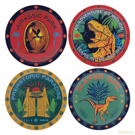 Jurassic Park Printed Drinks Coasters