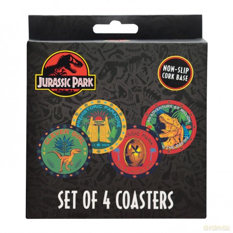 Jurassic Park Printed Drinks Coasters