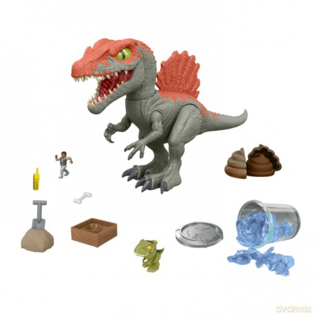Jurassic World - Crushivores Spinosaurus Cage Crasher (HTP71)