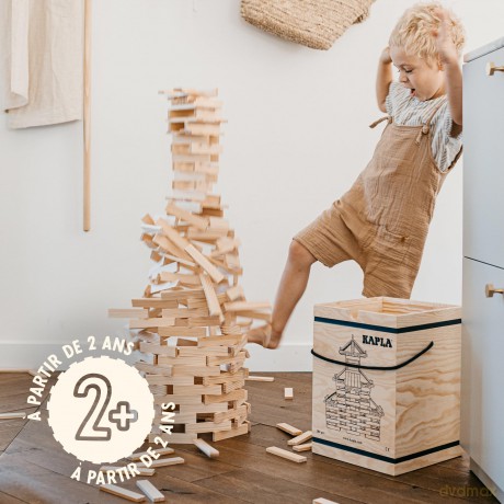 Kapla bricks 280 pcs - Red book (kapla280)