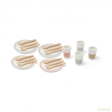 Kids Concept - Dinnerware 4 play set - BISTRO (1000565)