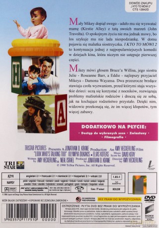 I kto to mówi 2 [DVD]