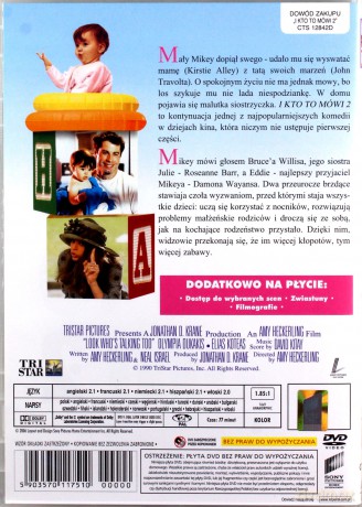 I kto to mówi 2 [DVD]