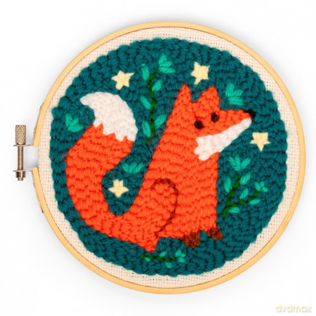 Kikkerland - Fox Punch Needle - (GG273)