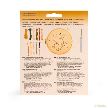 Kikkerland - Hare Punch Needle - (GG272)