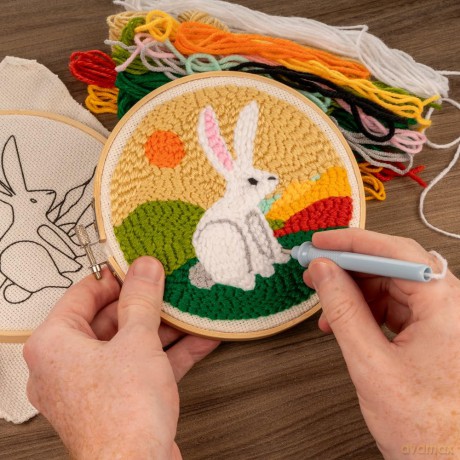Kikkerland - Hare Punch Needle - (GG272)