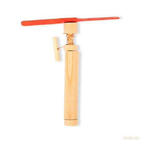 Kikkerland - Huckleberry Pull Helicopter - (HB49-F)