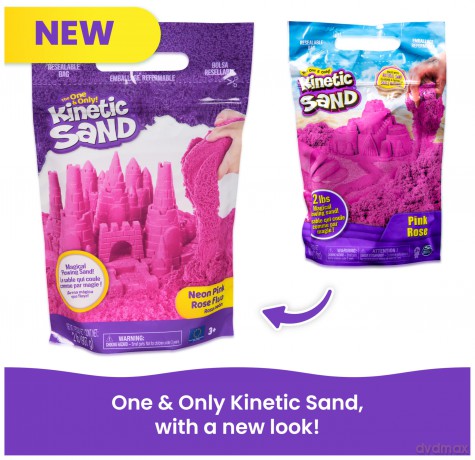 Kinetic Sand - Colour Bag - Pink (6047185)