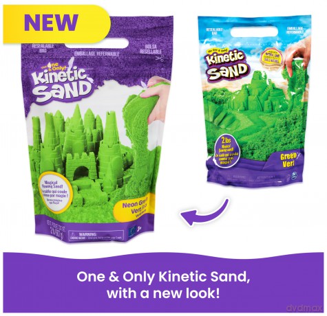 Kinetic Sand - Colour Bag 900g - Green (6047182)