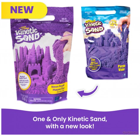 Kinetic Sand - Colour Bag 900g - Purple (20106426)