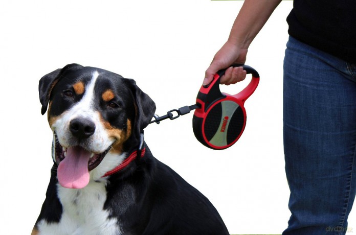 KONG - Terrain flex-line, medium black - 5meter -30kg