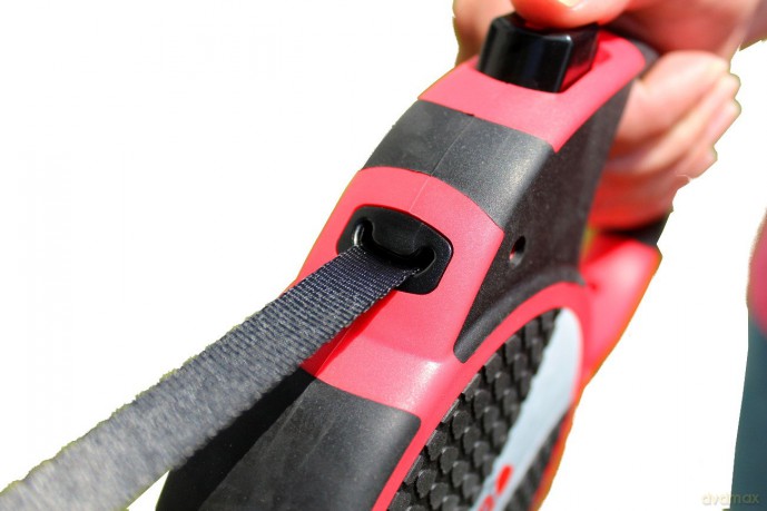 KONG - Terrain flex-line, medium black - 5meter -30kg