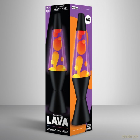 Lavazza - Lamp - Orange/Purple - 37 cm