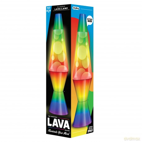 Lampka Lavazza - Lamp - White/Tri-colour, Rainbow Base - 37 cm