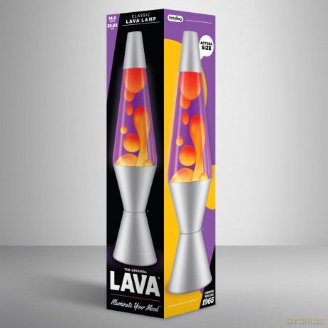 Lavazza - Lamp Classic - Orange/Purple - 37 cm