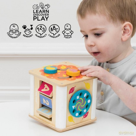Le Toy Van - Petilou - Petit Activity Cube (LPL105)