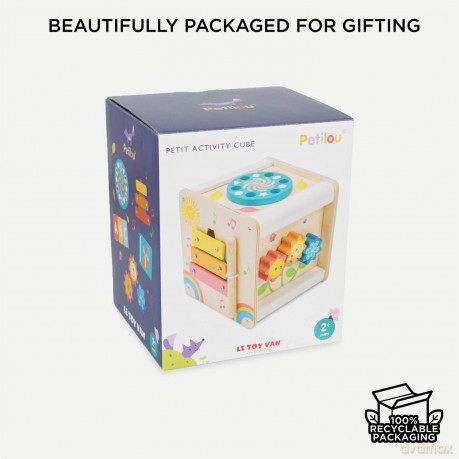 Le Toy Van - Petilou - Petit Activity Cube (LPL105)